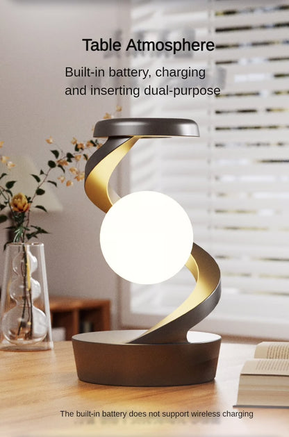 Rotation Suspension Lamp with Wireless Charging