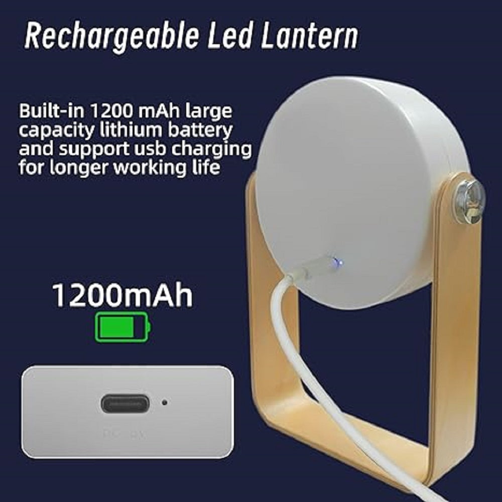 Versatile 3-in-1 Rechargeable Lamp & Lantern